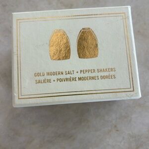 West Elm holders modern salt + pepper shakers